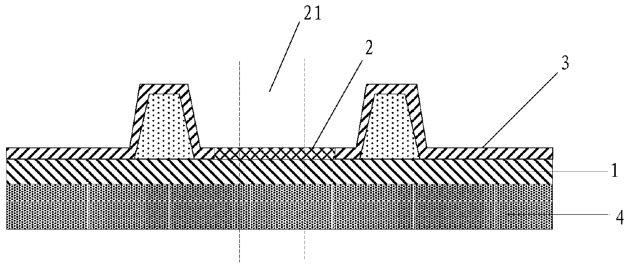 OLED screen punching method