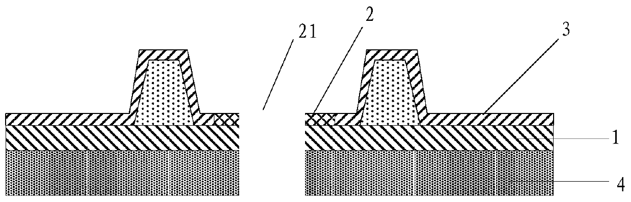 OLED screen punching method