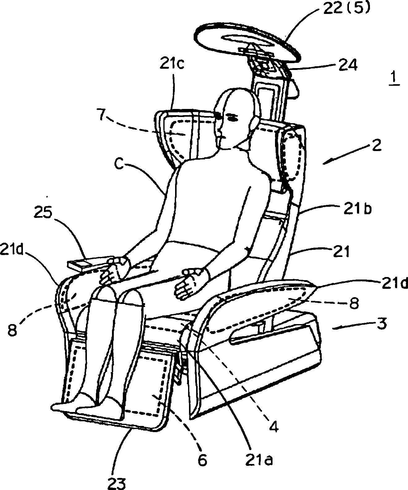 Electric potential therapeutic equipment