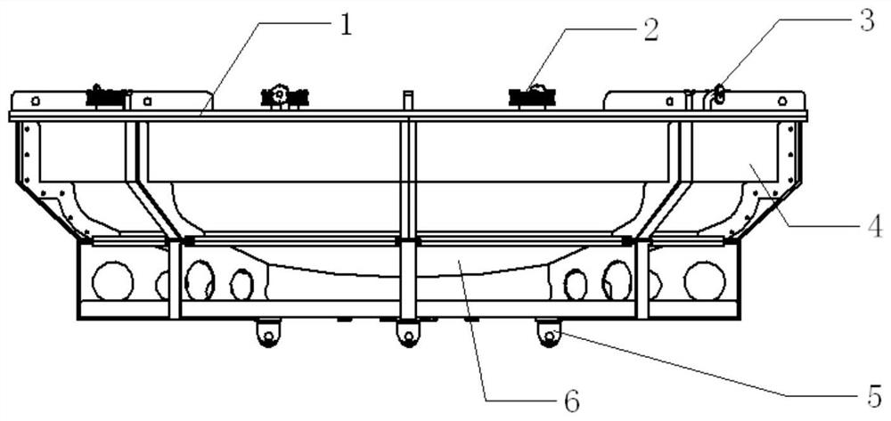 A heat-proof layer forming tool for the outsole of a returnable spaceship