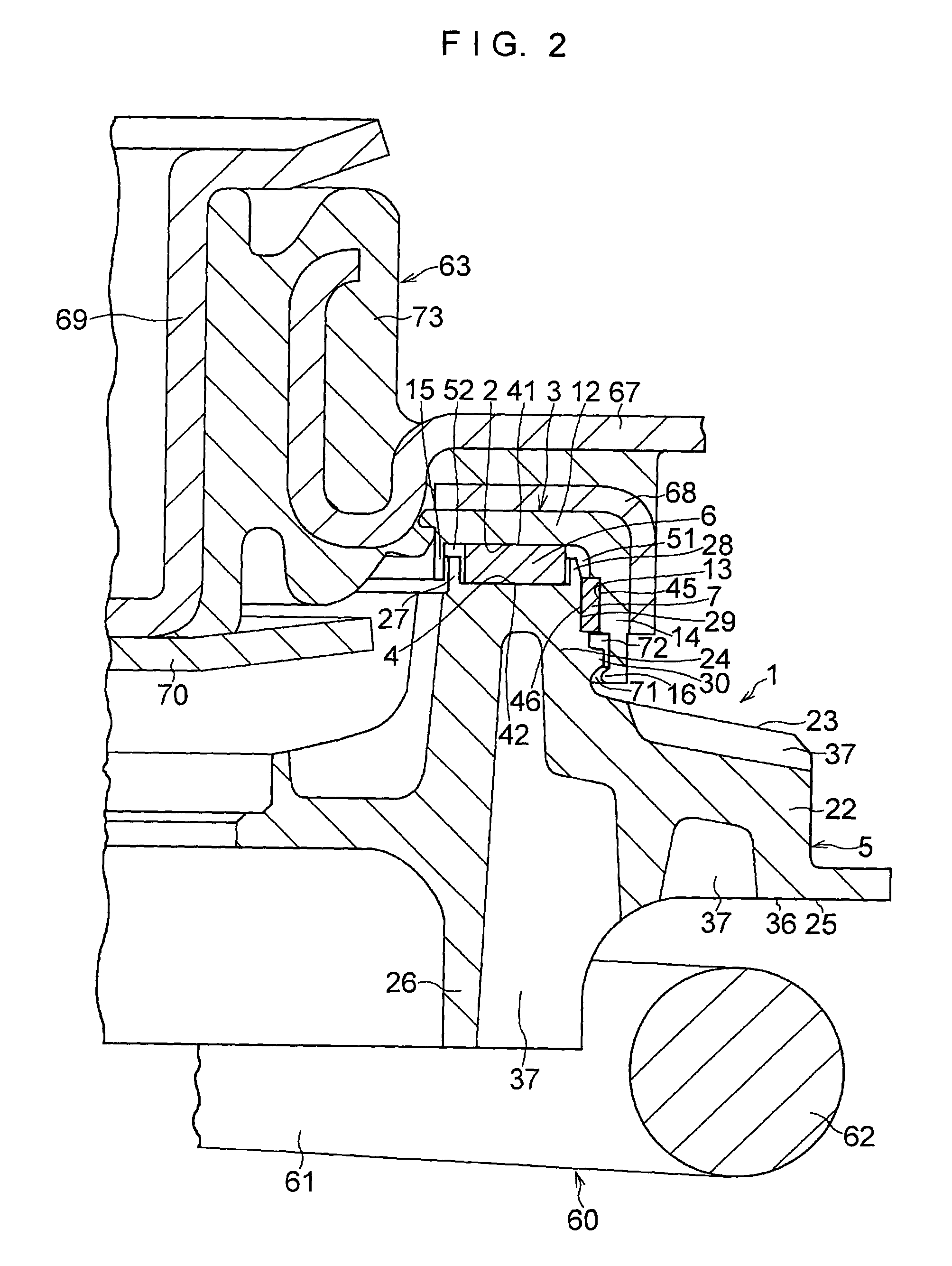 Strut sliding bearing