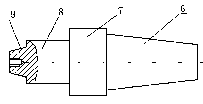 Workpiece internal-external circle concentricity lathe turning tooling and using method thereof