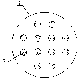 Two-stage dry-type gas filtering tank body respirator device and cleaning method thereof