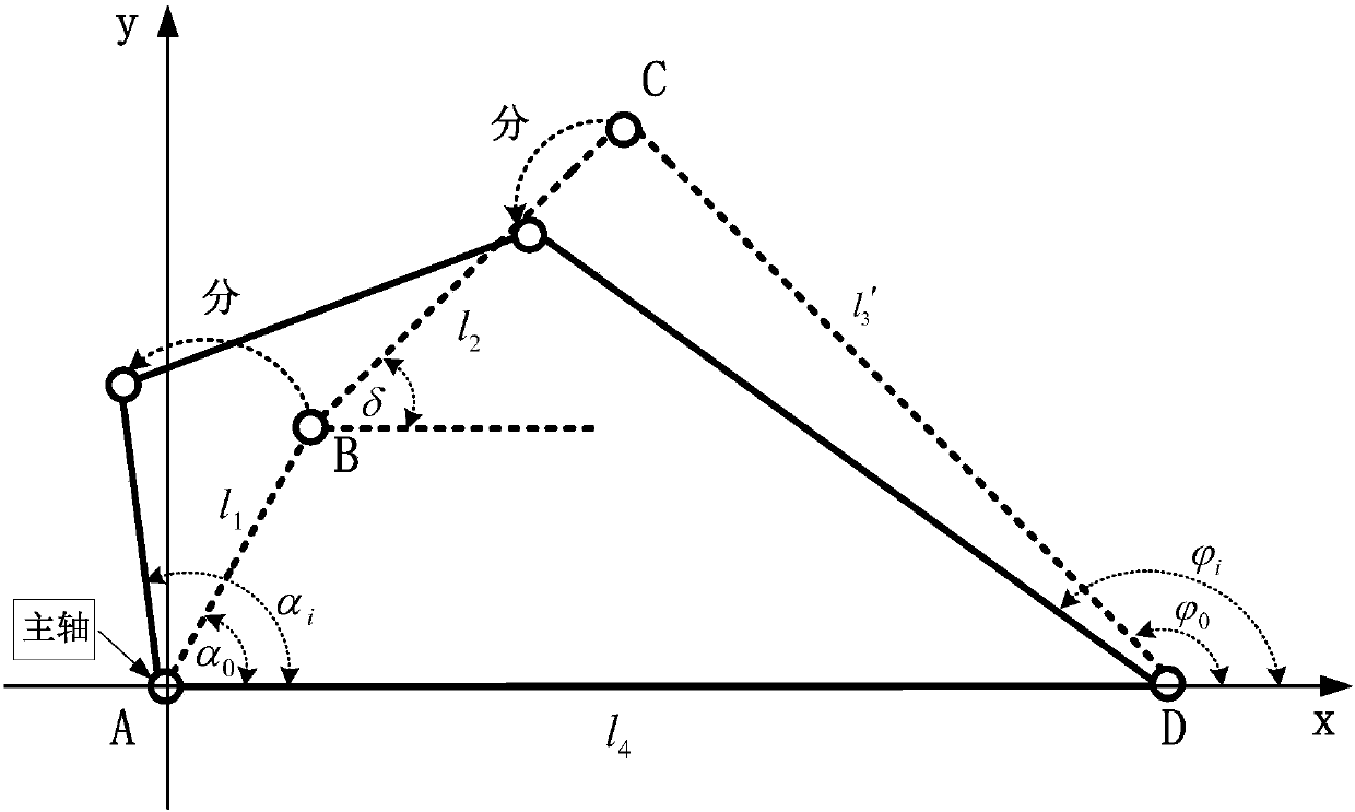 Tripping monitoring method for a 10kV circuit breaker