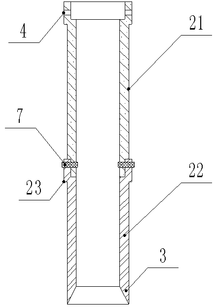 Construction method for cast-in-situ bored pile