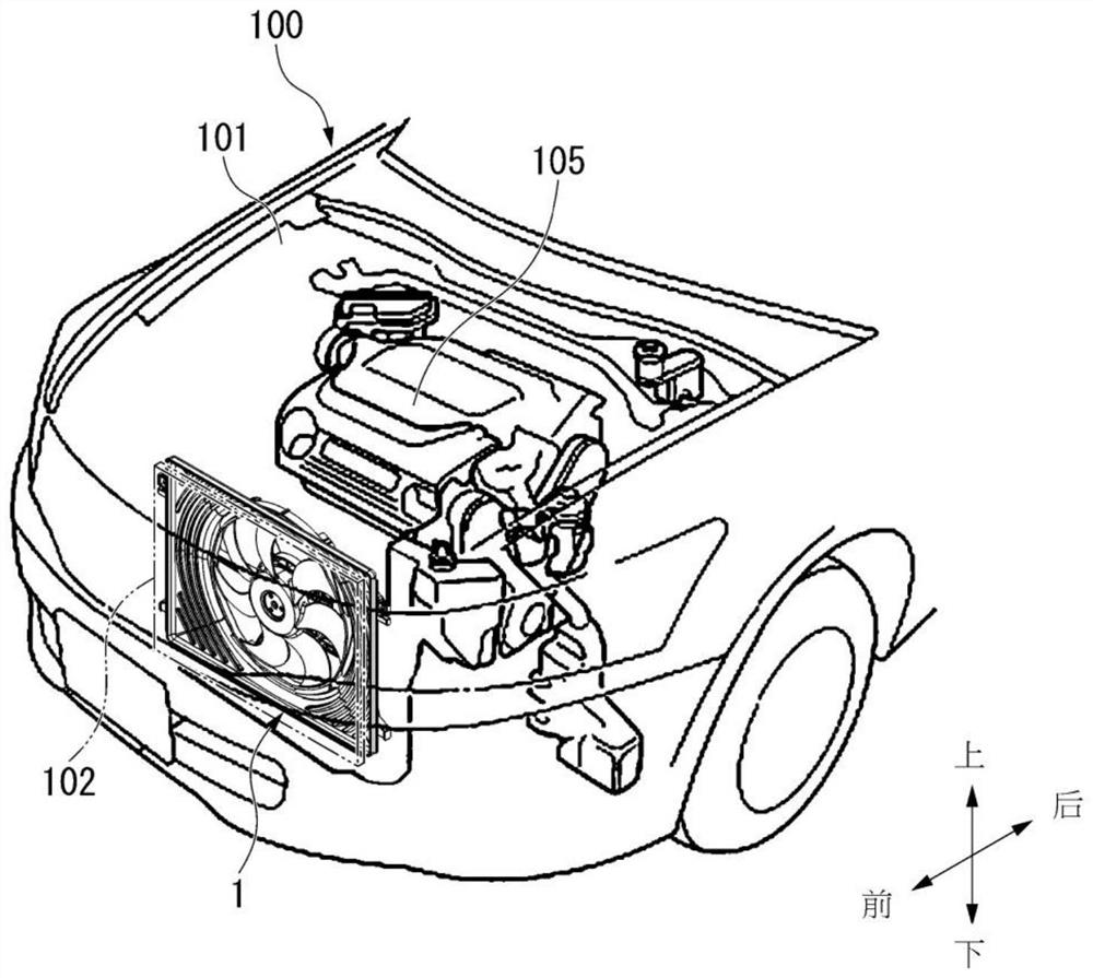 Fan shield and air supply device