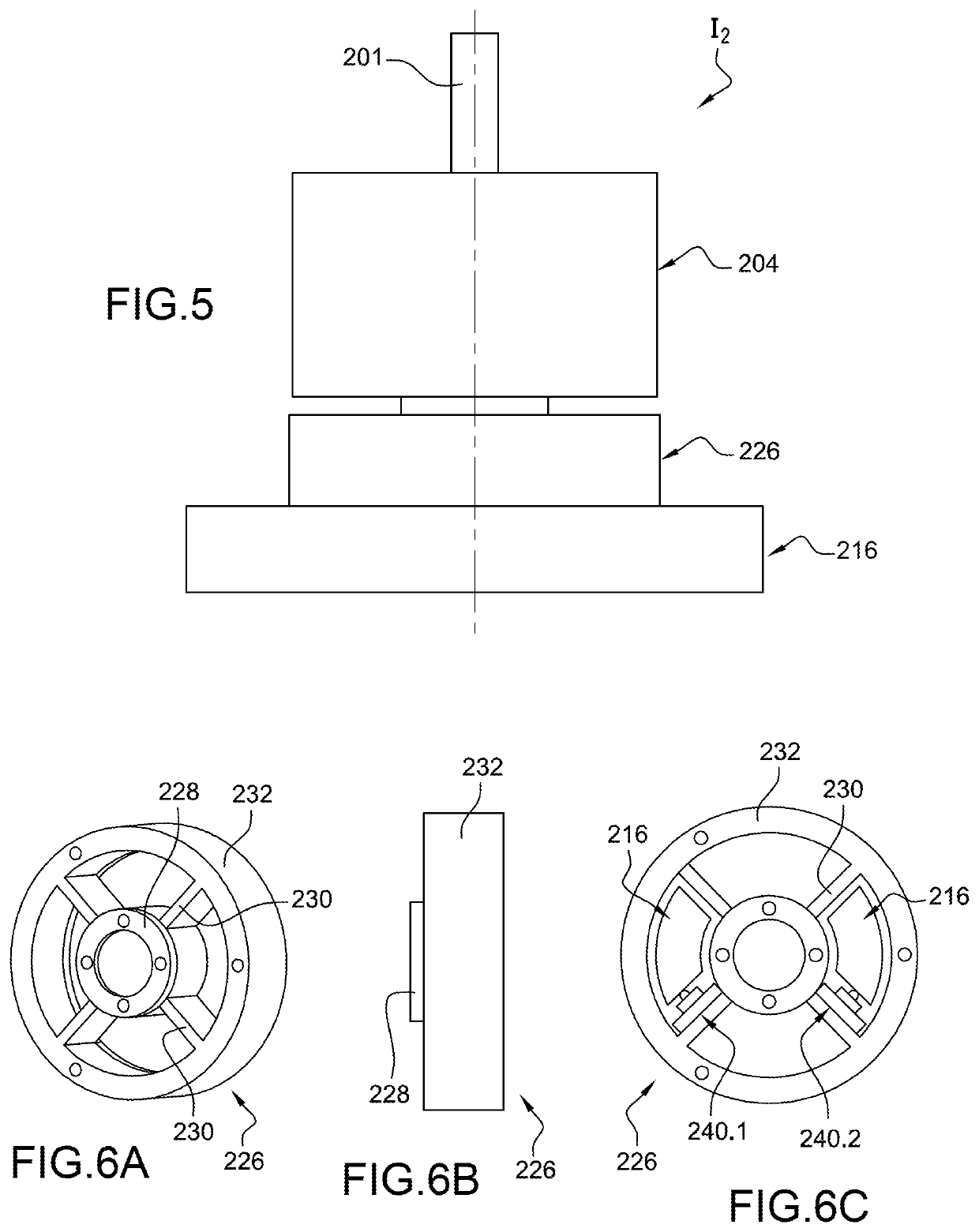 Hybrid haptic interface with improved haptic feedback