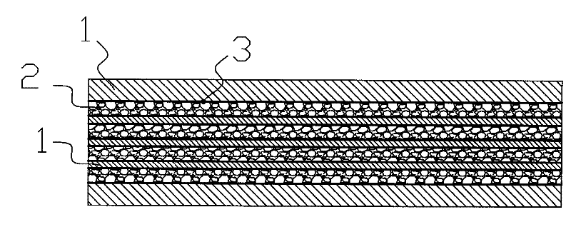 Multilayer perlite composite flame-retardant sheet and preparation method thereof