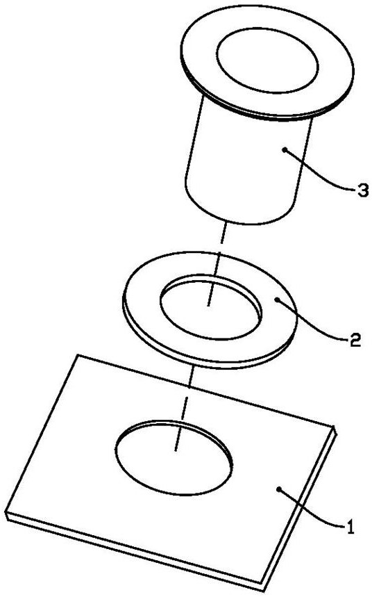 Tube plate welding method, tube body and tube plate connecting method and heat exchanger