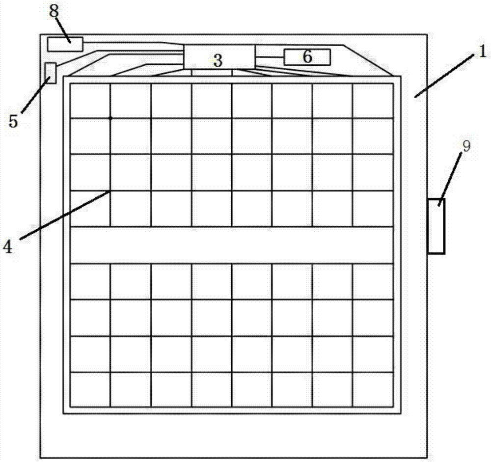 Electronic chess based on CPU module and usage method thereof