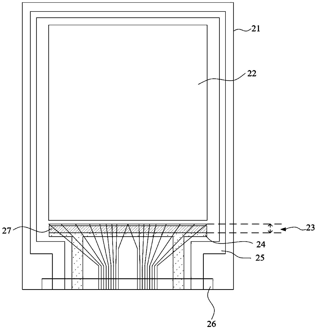 TFT array substrate and OLED panel