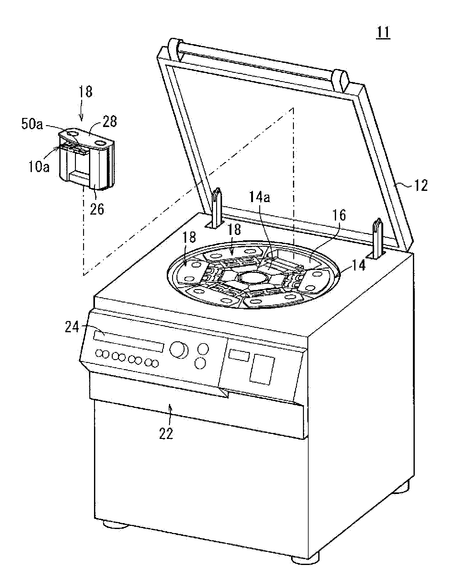 Blood bag system and cassette