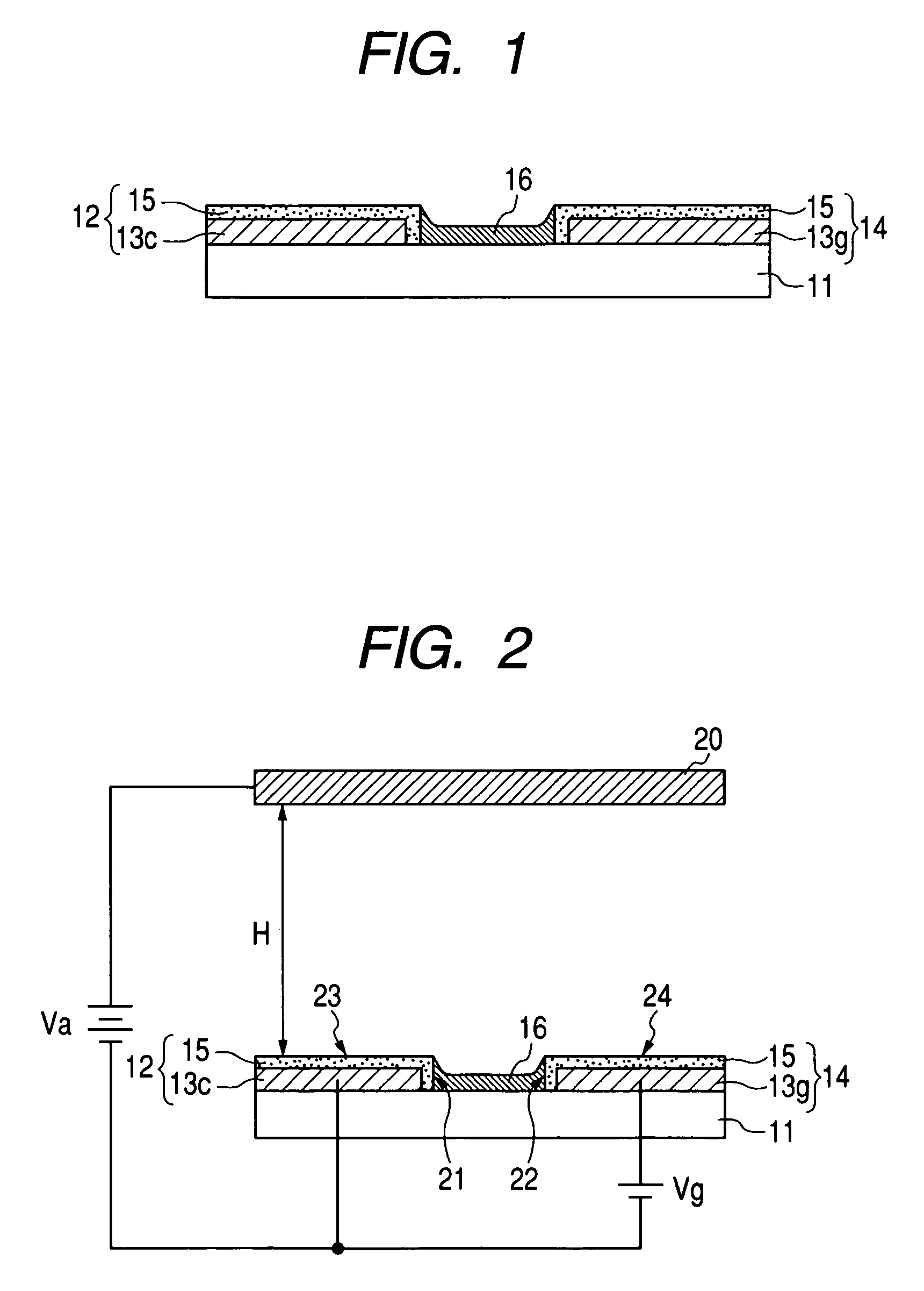 Electron-emitting device, electron source, image display device and information display and reproduction apparatus using image display device, and method of manufacturing the same