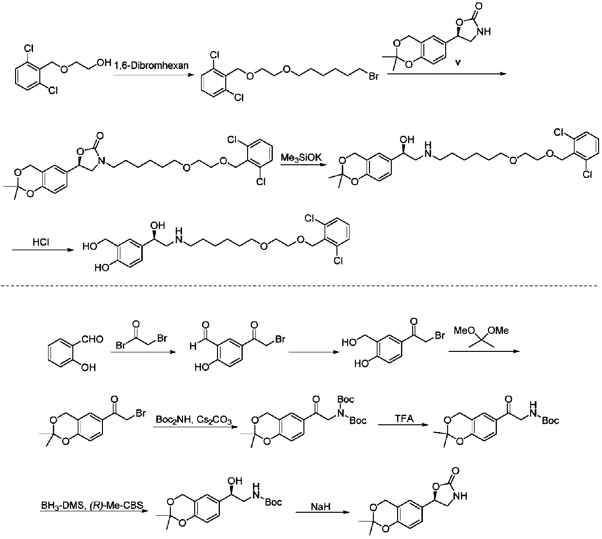 Method for preparing Vilanterol