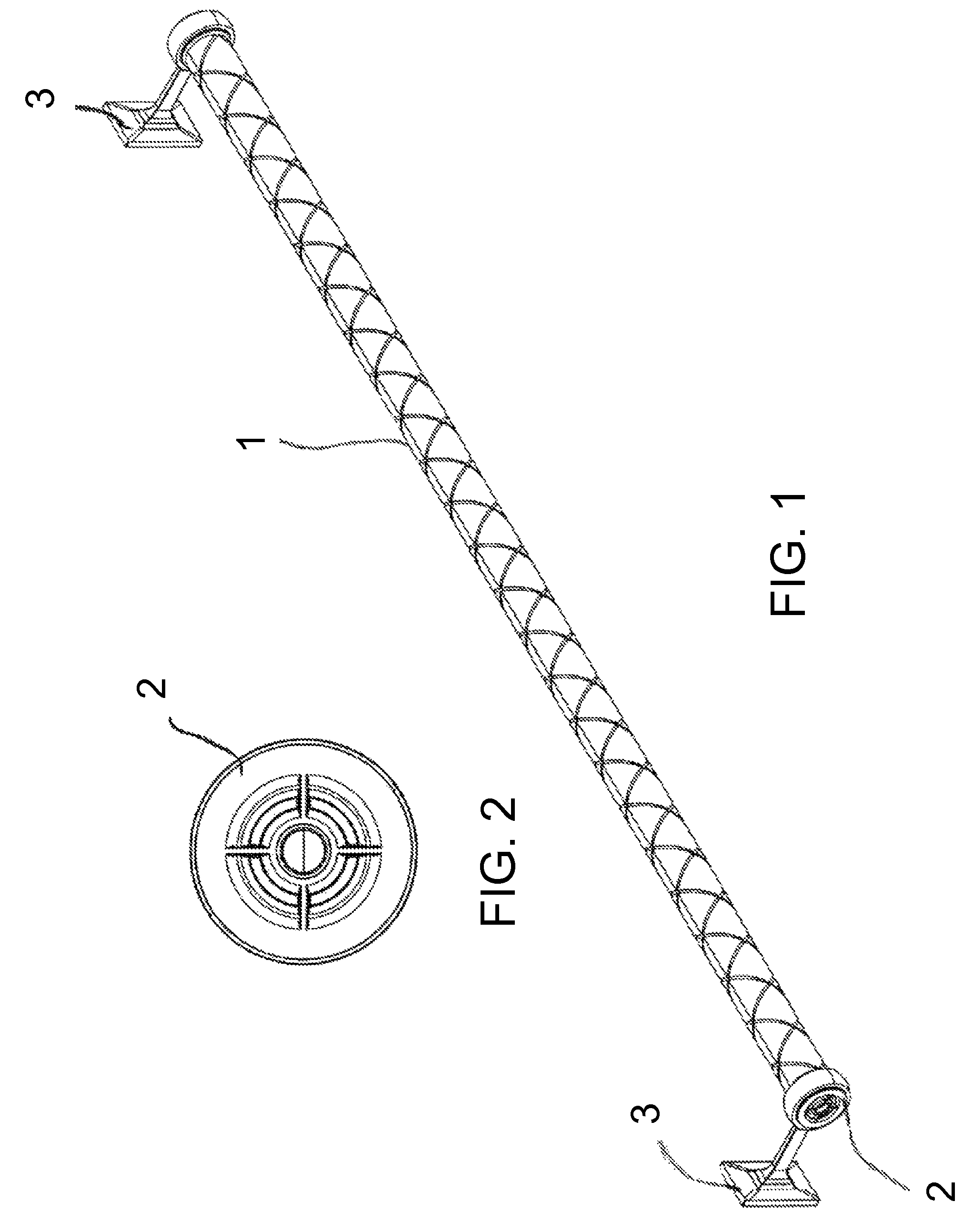 Drapery tube incorporating batteries within the drapery tube, with a stop for facilitating the loading and unloading of the batteries