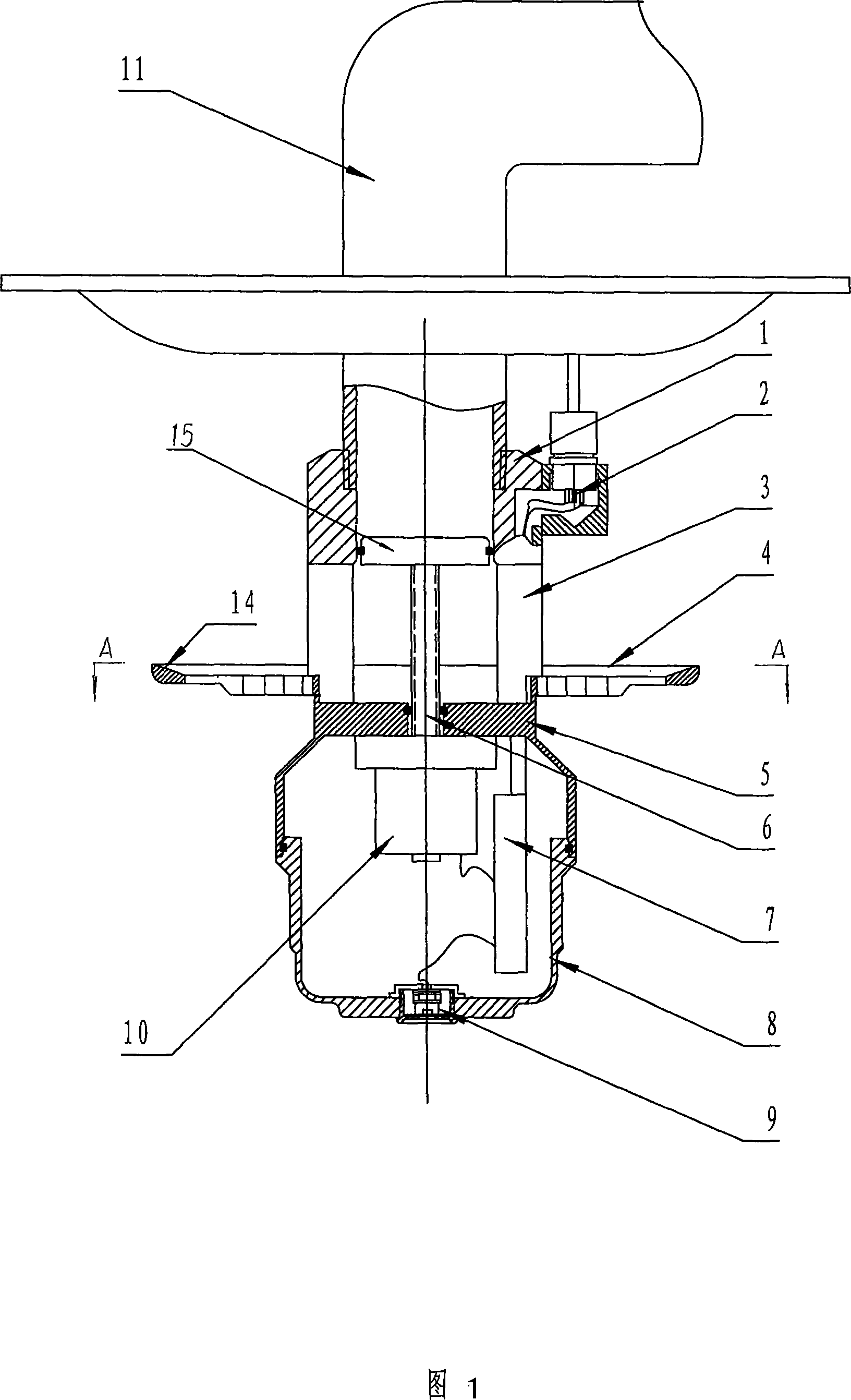 Automatic spraying fire extinguisher with detecting and alarming functions