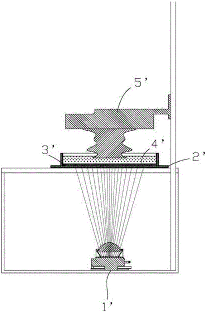 Light source used for improving photocuring contrast ratio, resin pool and 3D printer