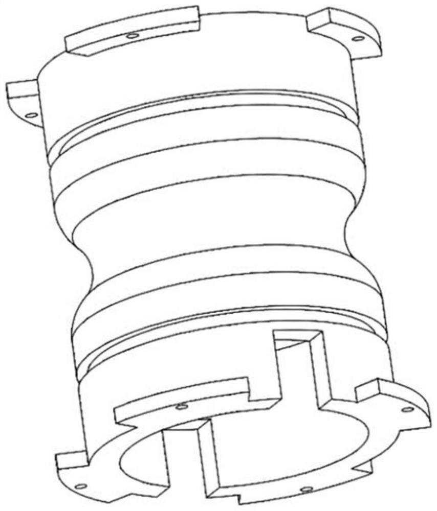 Magnetorheological elastomer composite vibration absorber device with double-vibrator structure