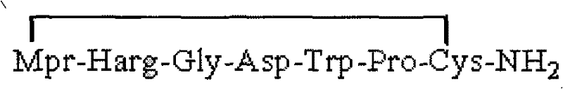 Method for preparing Eptifibatide with solid phase method