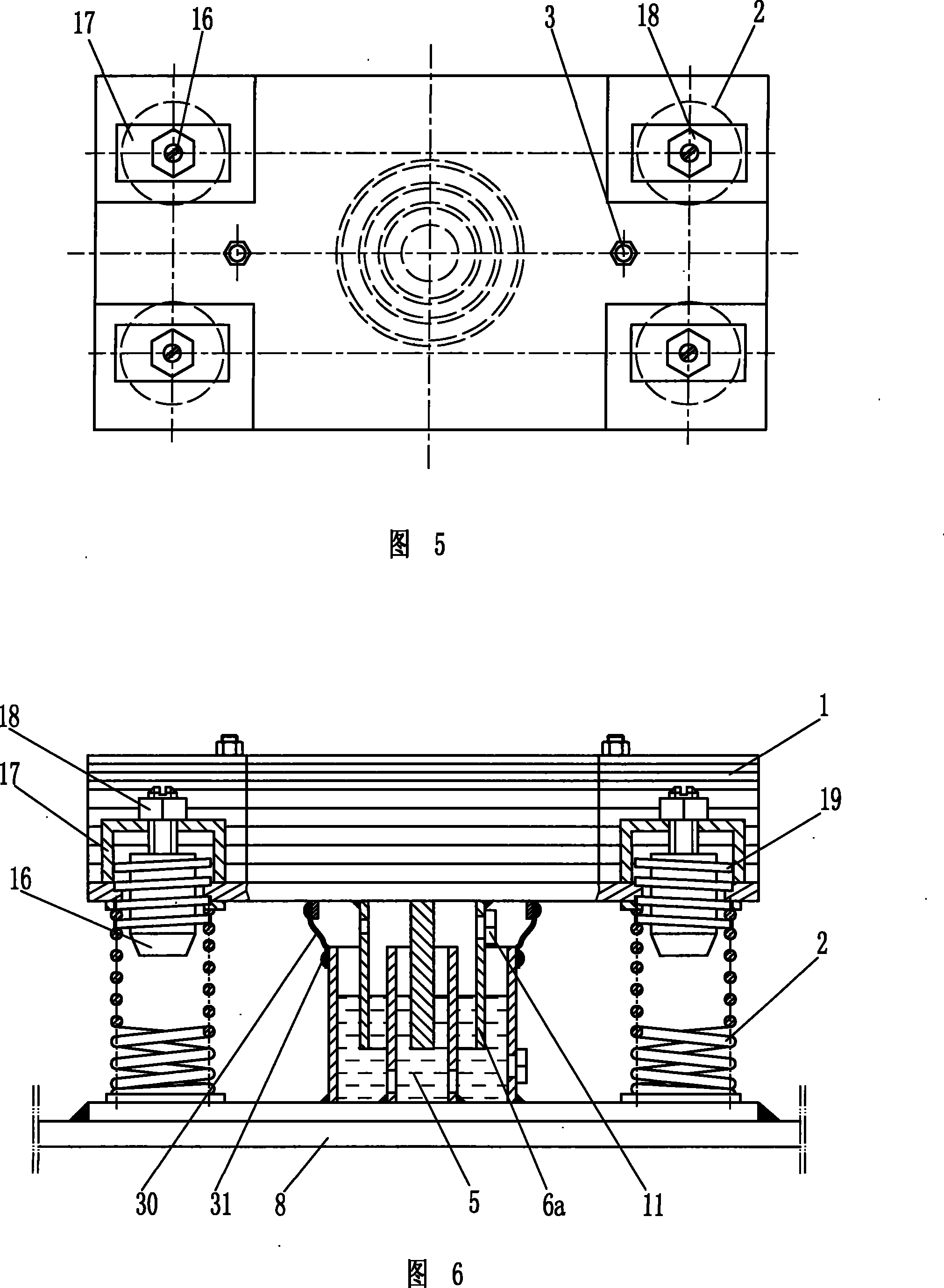 Damping ratio adjustable tuning quality damper