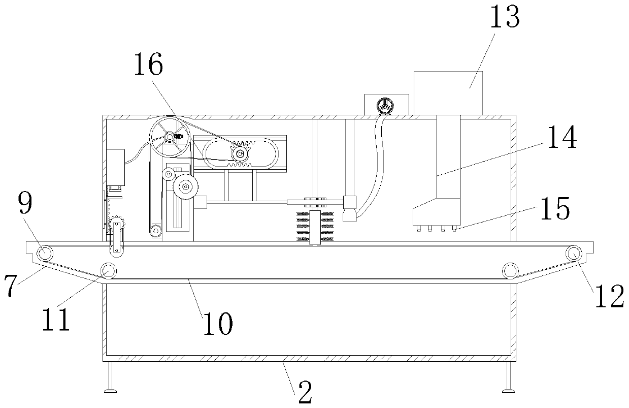 Building material surface coating equipment