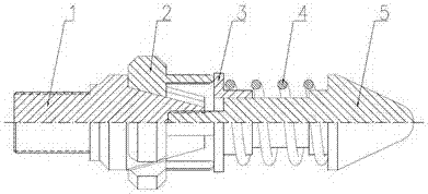 Sieve pipe self-locking switch controller