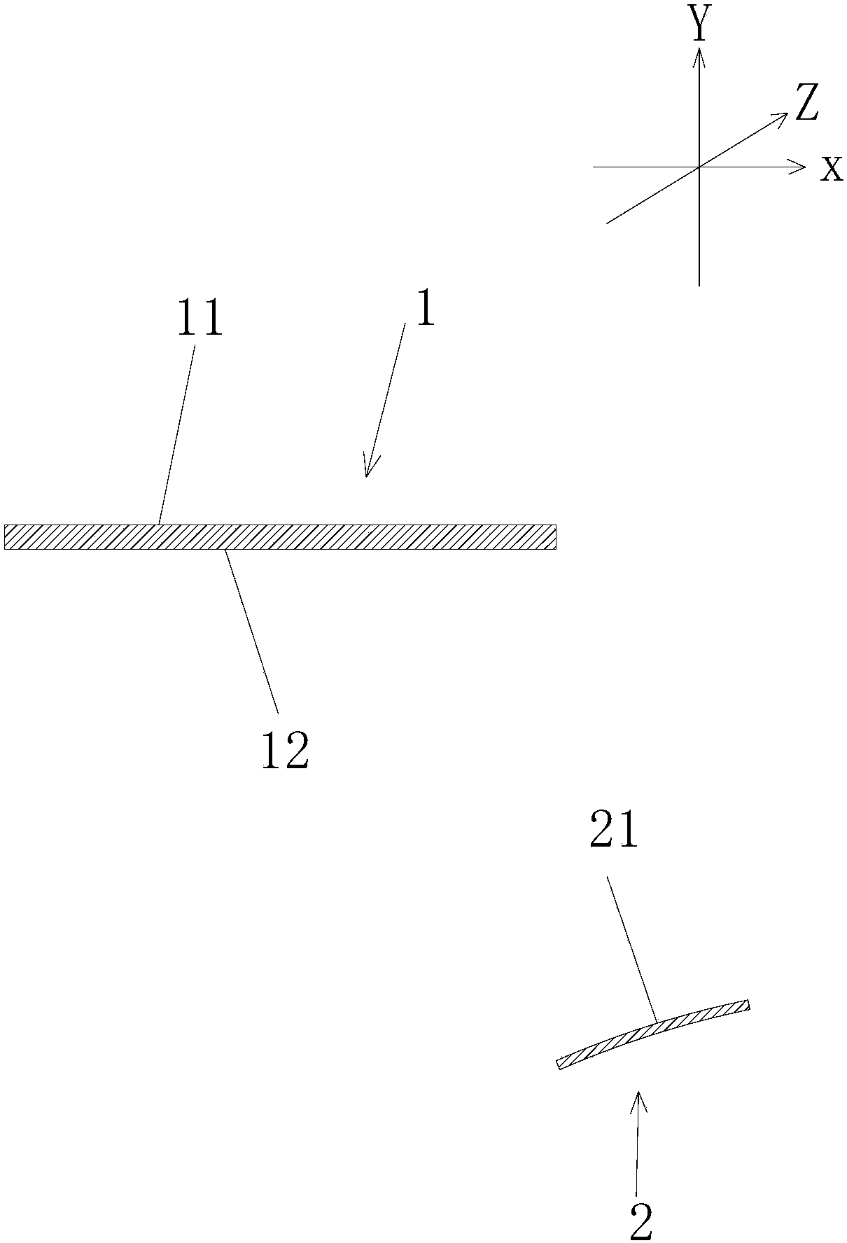 Double-sided photovoltaic power generation device