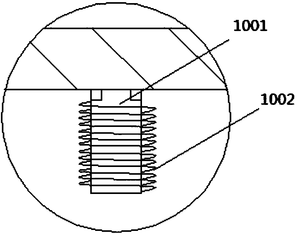 Emen trichosanthis oil extracting device with pretreatment device