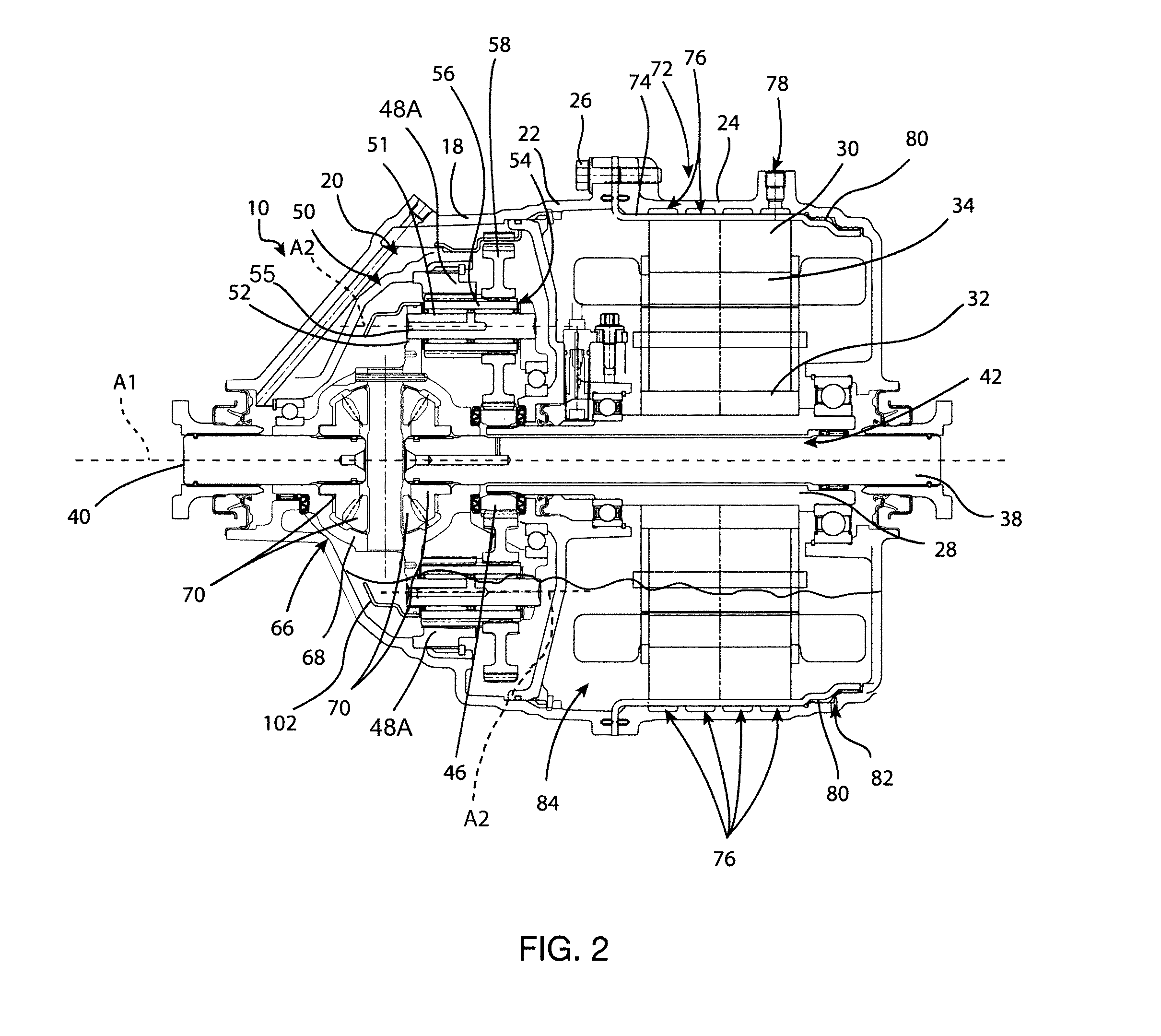 Electronic drive unit