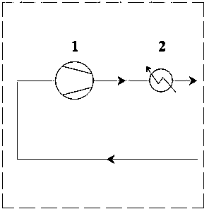 Overlapped natural gas liquified system in mixed refrigerant cycling expansion machine