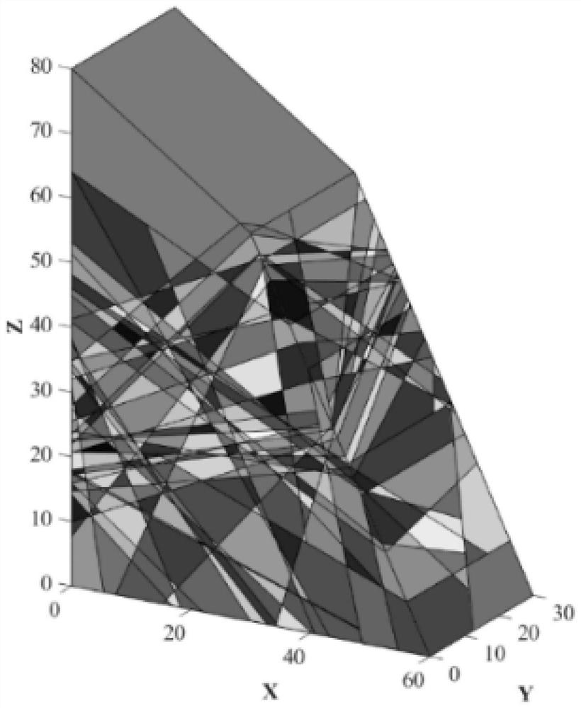 Fractured rock mass stability analysis method and device, terminal and storage medium