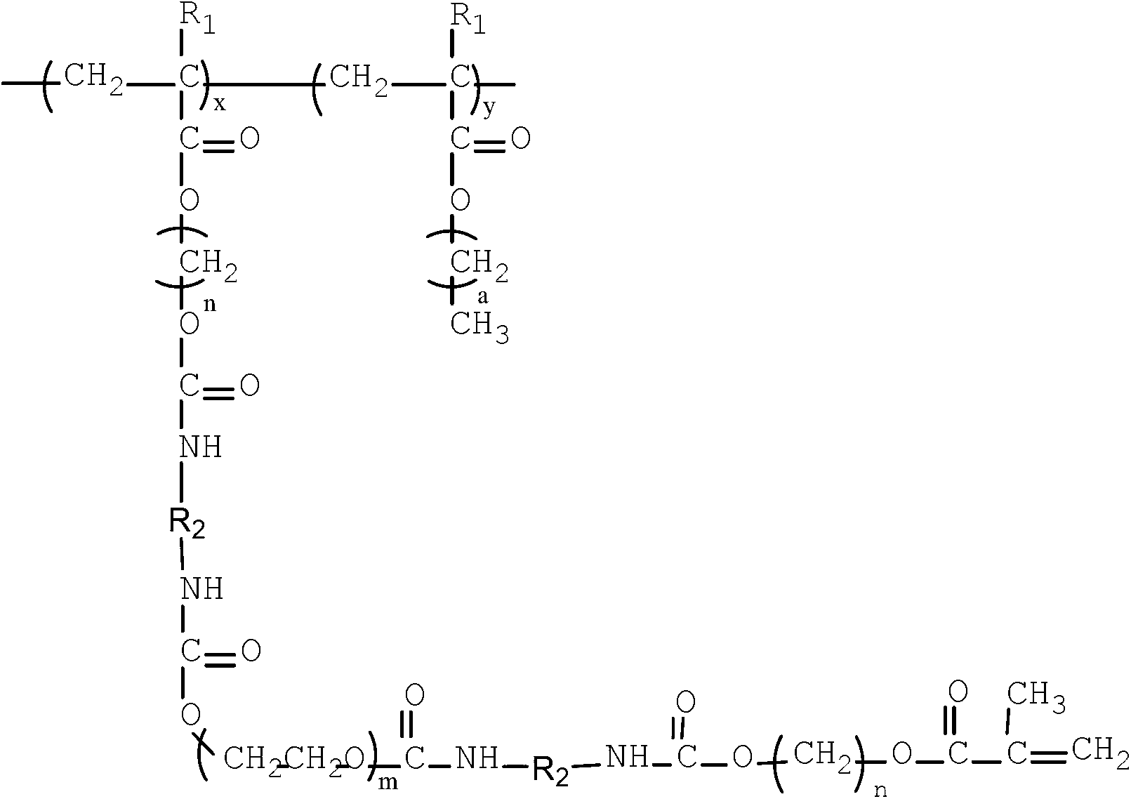 Polyurethane/polyacrylate copolymer and BOPP (Biaxially-oriented Polypropylene) film prepared by same