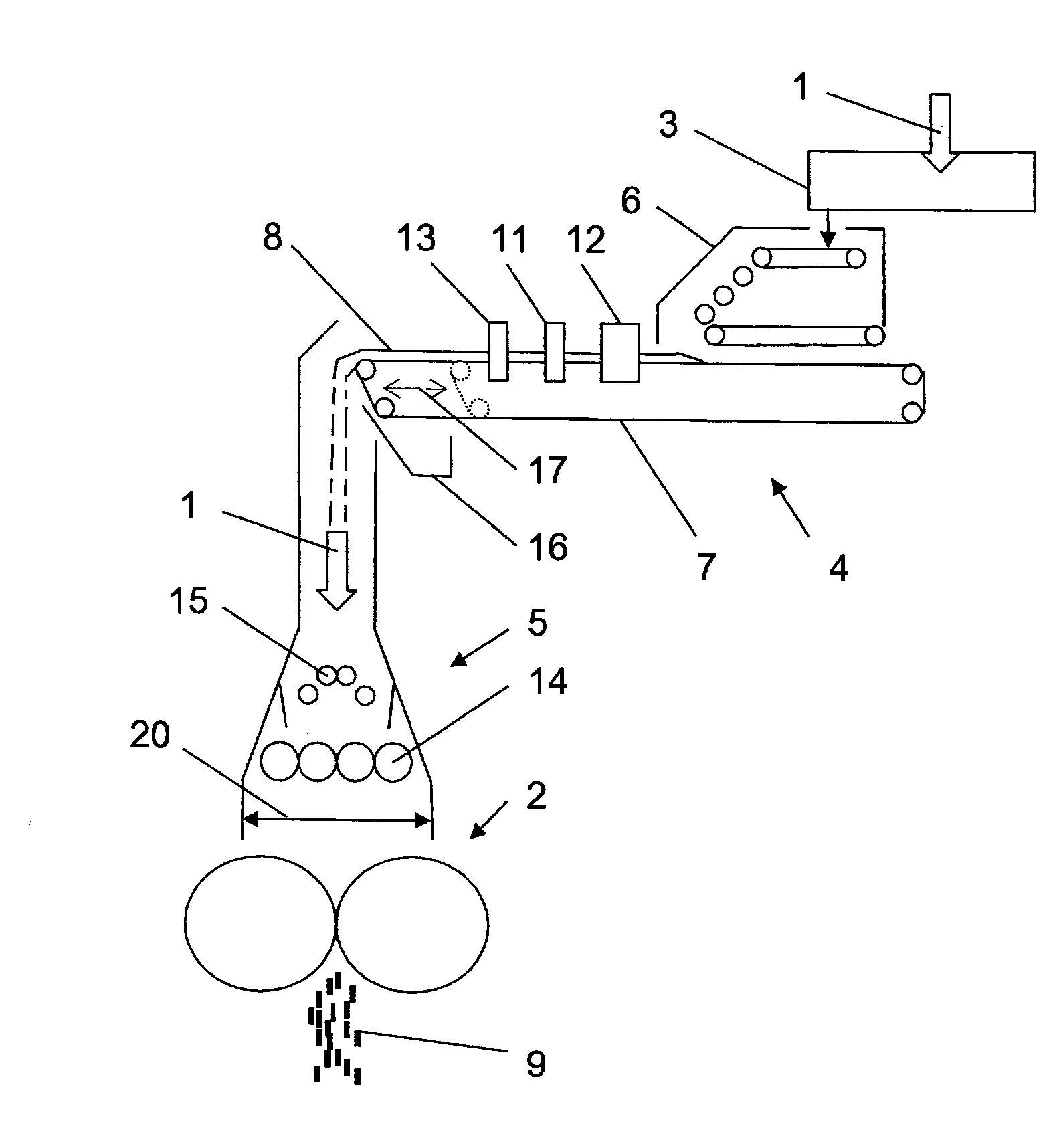 Method and Installation for the Production of Pellets from Biomass in a Pelletizing Press for Use as Fuel in Furnaces