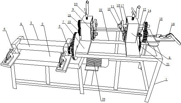 Cylinder moulding and capping all-in-one machine