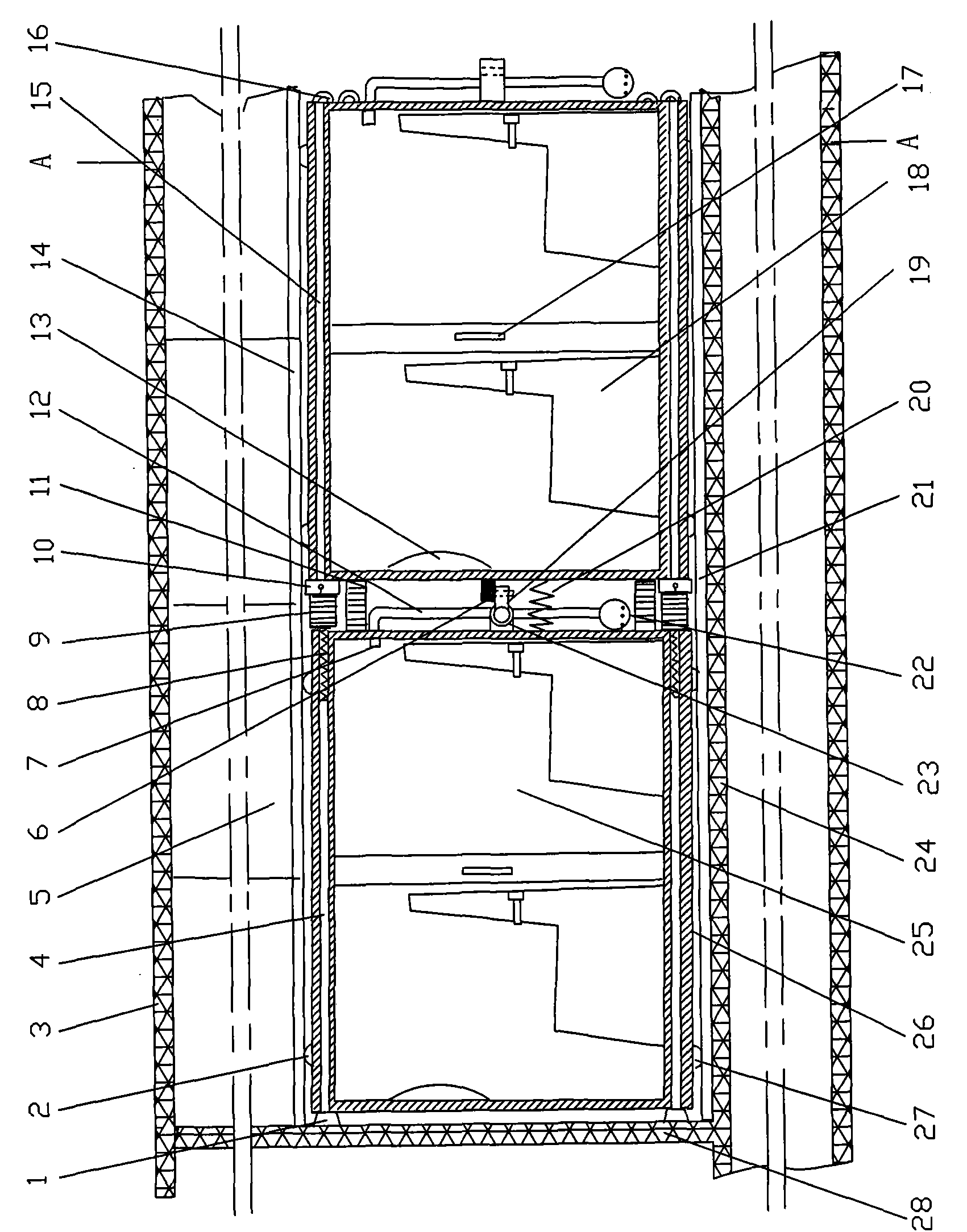 Anti-hijacking method of regional aircraft