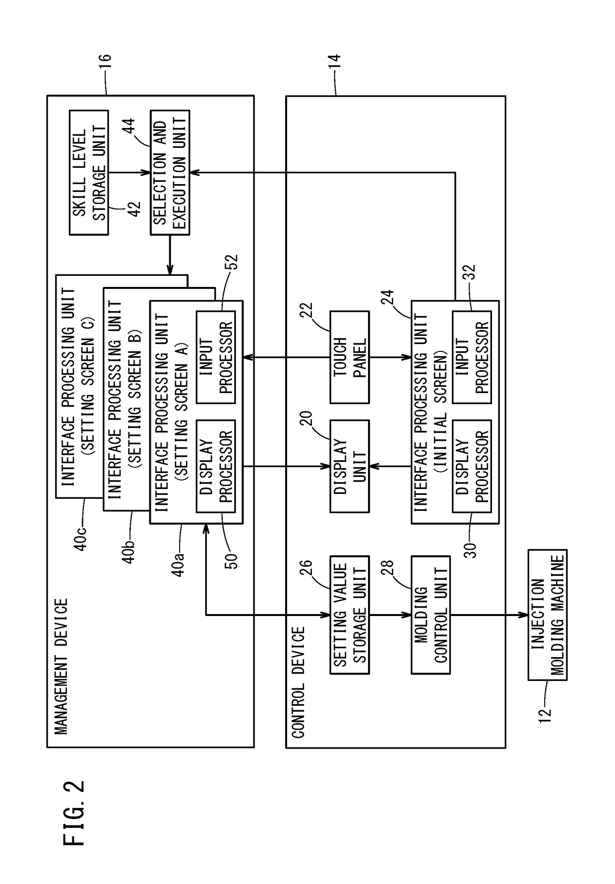 Industrial machine system and control method of industrial machine system