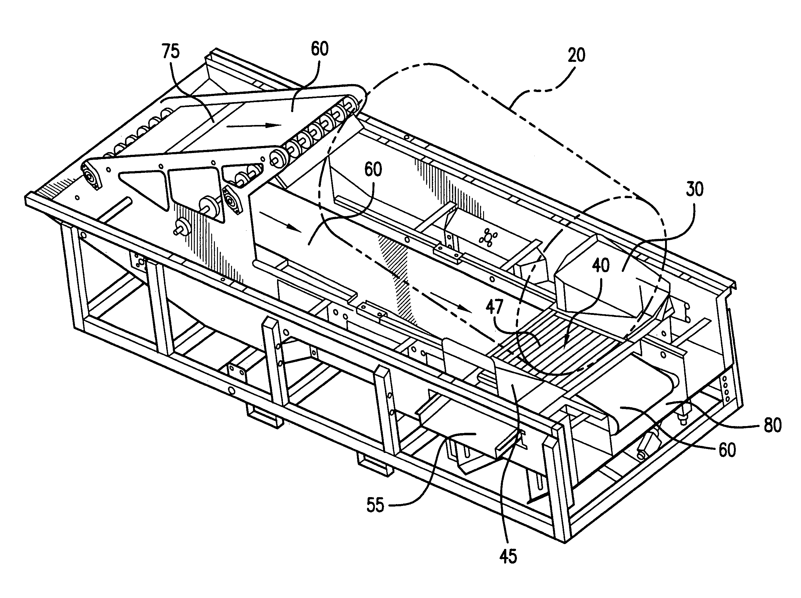 Drum breader and coating redistribution system