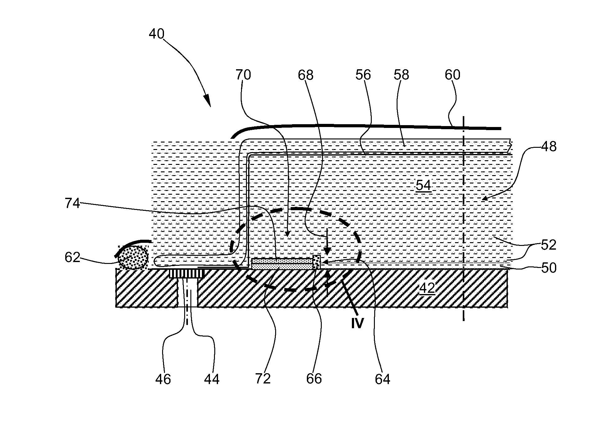 Device for the manufacture of a bonded component from fibre-reinforced plastics and also a method