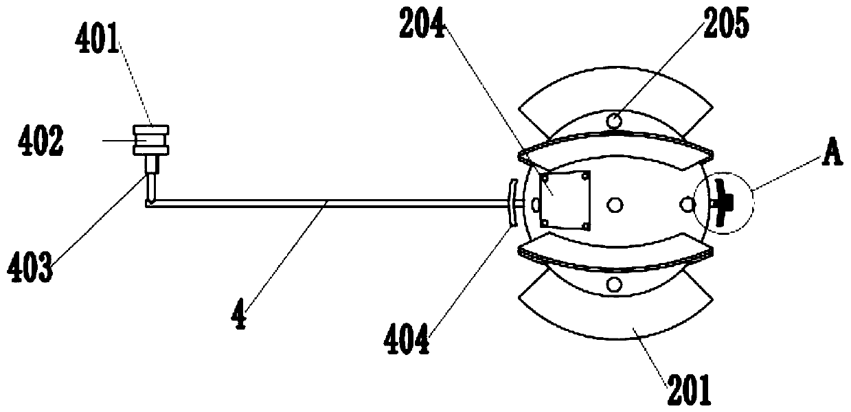 Bird repelling device for telegraph pole