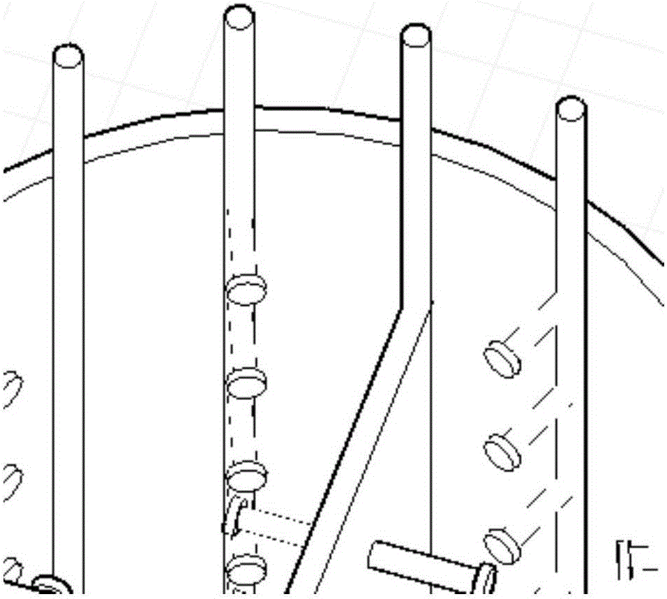 Connection limiter used for transition section of concrete column and concrete-filled steel tubular column