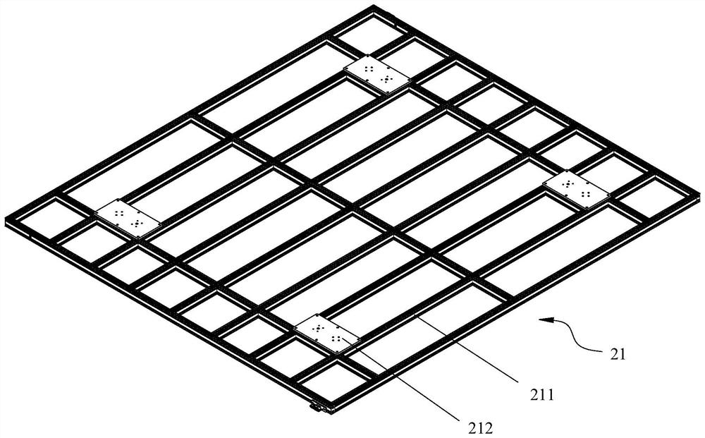 Glass substrate jacking mechanism