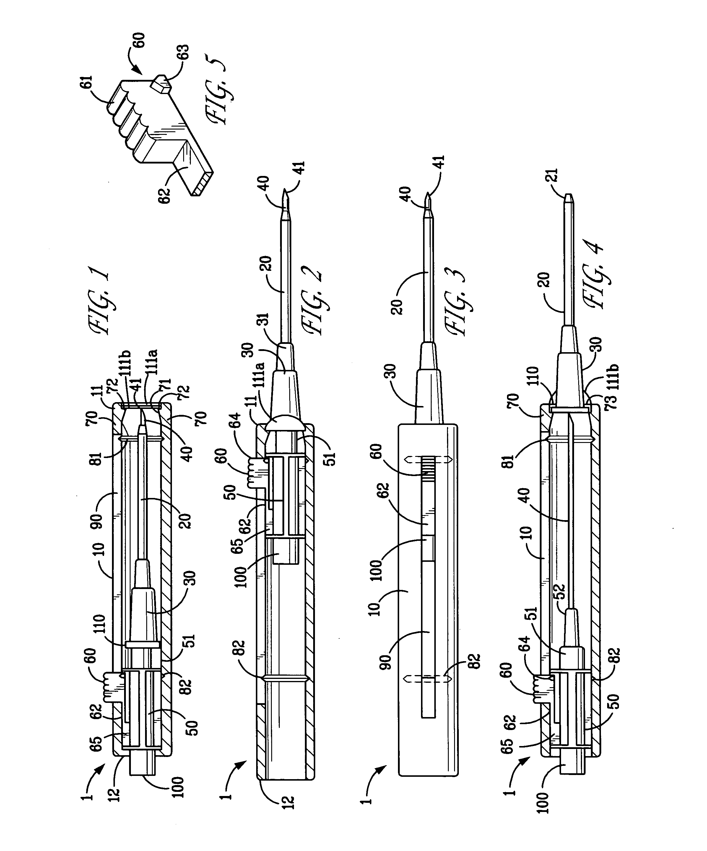 Intravenous catheter and insertion device