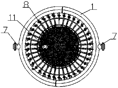 Organosilicone fluidized bed reactor