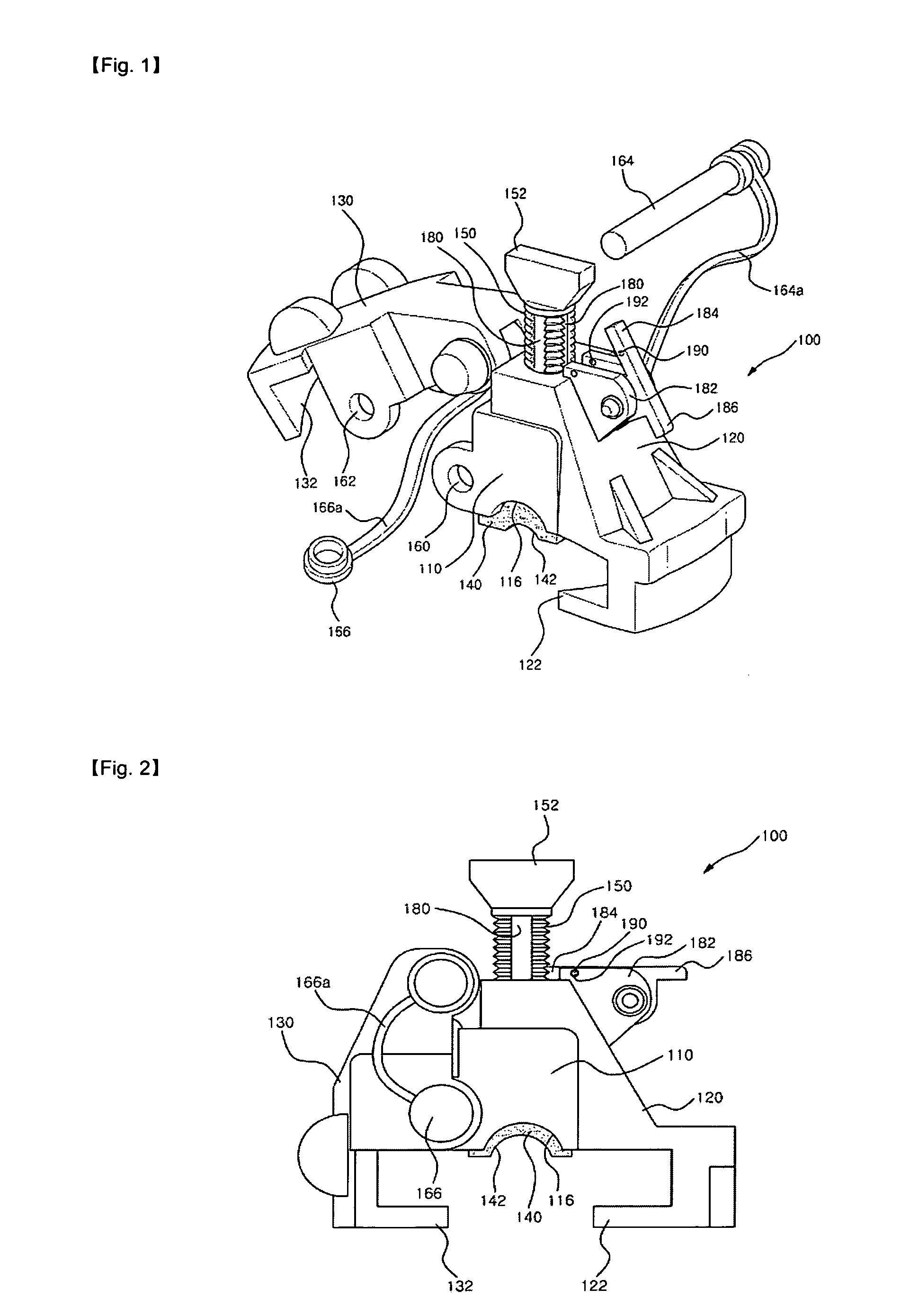 Electric power cable fixing apparatus for an insulator