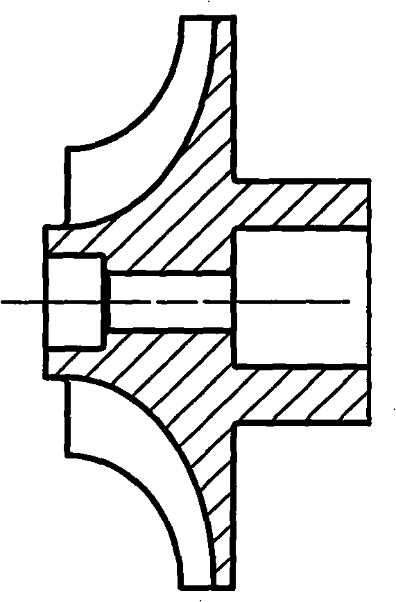 Expansion machine rotor for highly pressurized liquid throttling