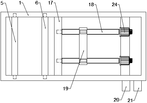 A power-assisted loading and unloading device for heavy and fragile express mail