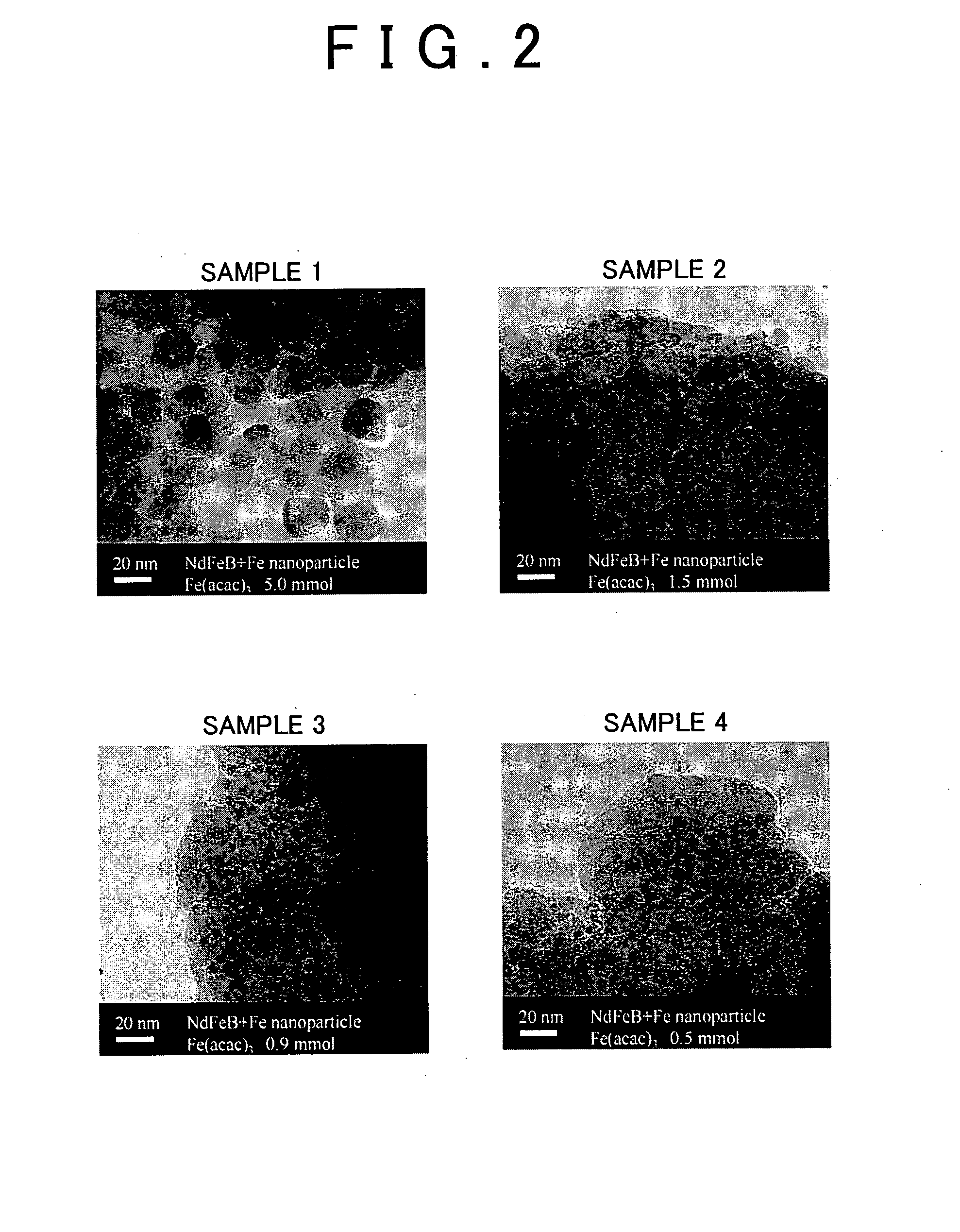 Production method for nanocomposite magnet