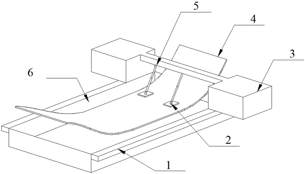 Curved-surface self-coupling automatic flaw detector for explosive welding and application thereof