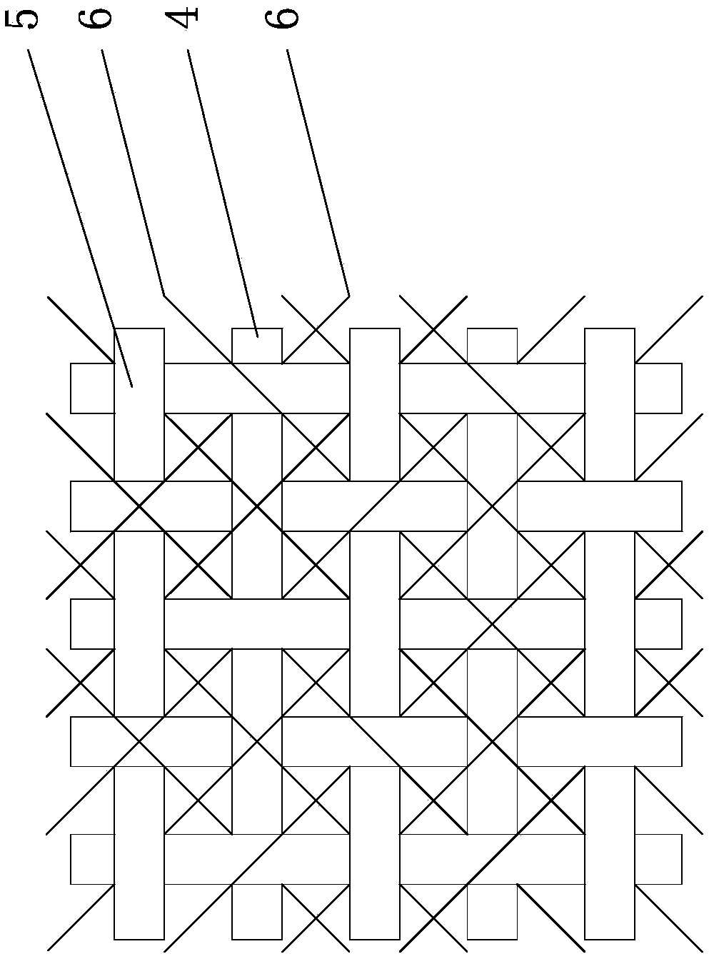 A novel radiation-proof fabric and a production process thereof