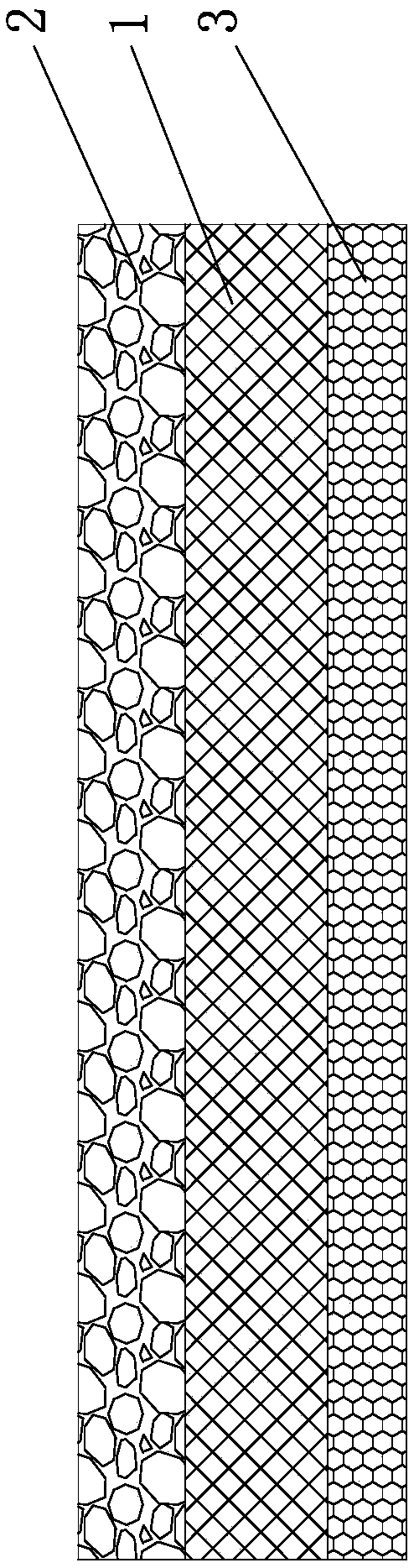 A novel radiation-proof fabric and a production process thereof